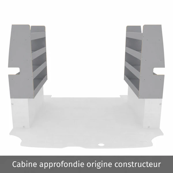 Pack casiers bois K6 équipement pour utilitaire