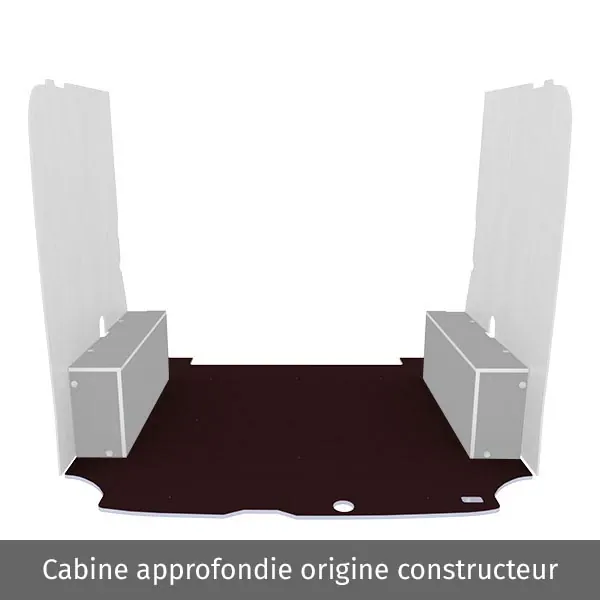 Plancher contreplaqué antidérapant équipement pour utilitaire Ford Custom 2013 