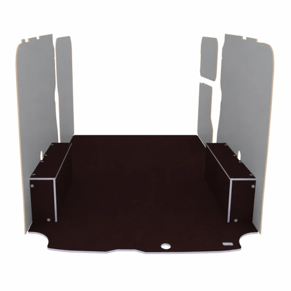 Habillage bois natural K6 CP antidérapant équipement pour utilitaire