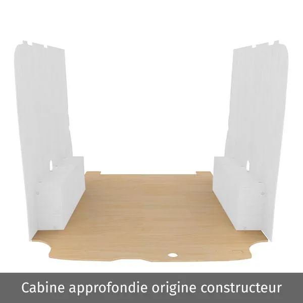 Plancher contreplaqué brut équipement pour utilitaire Ford Custom 2013 