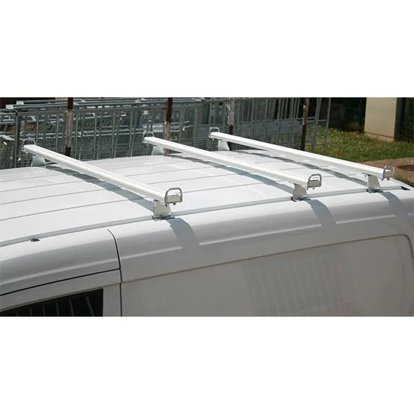 Jeu de 2 barres de toit en aluminium équipement pour utilitaire Ford Connect II 2013 
