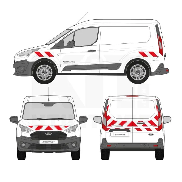 Kit de balisage Classe B - 2018 équipement pour utilitaire Ford Connect II 2013 