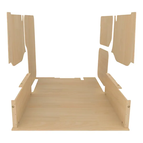 Habillage bois natural K4 CP brut équipement pour utilitaire Ford Connect II 2013 