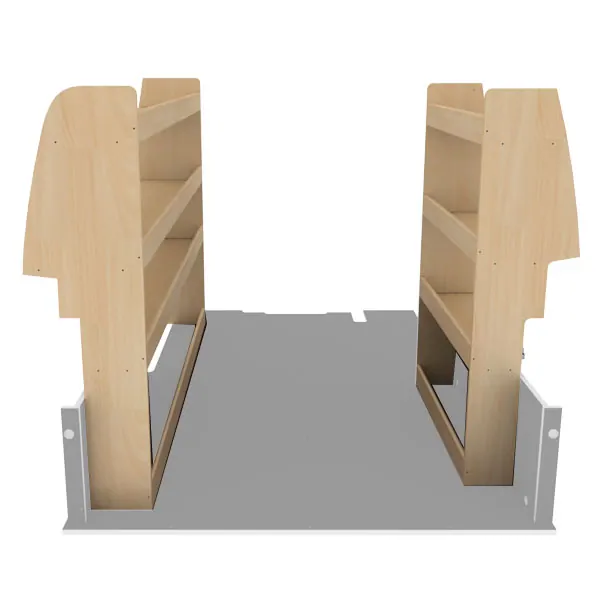 Pack casiers bois équipement pour utilitaire Ford Connect II 2013 
