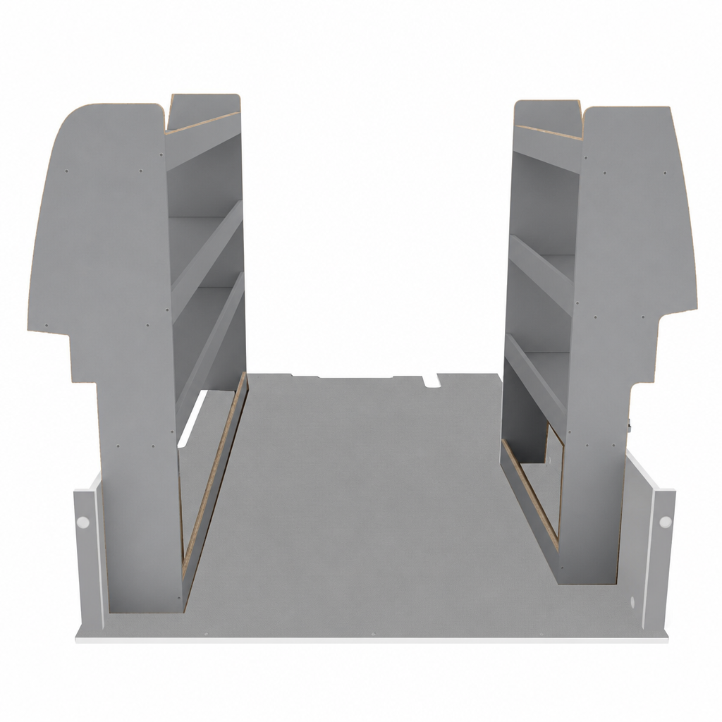 Pack casiers bois K6 équipement pour utilitaire Ford Connect II 2013 