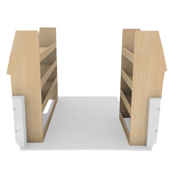 Pack casiers bois équipement pour utilitaire Ford E Transit Courier 2025 