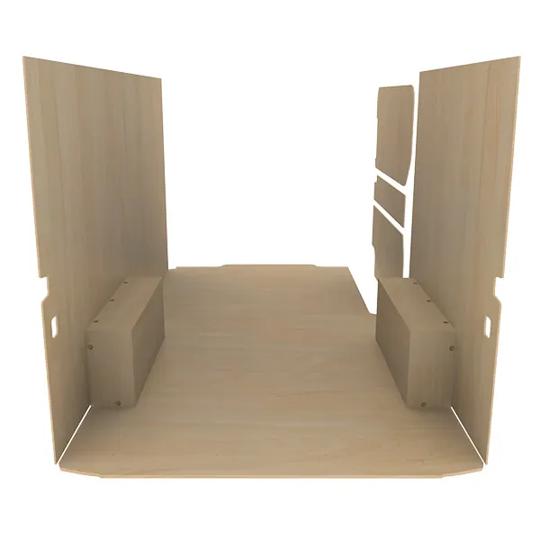 Habillage bois natural K4 CP brut équipement pour utilitaire Volkswagen Crafter II 2016 