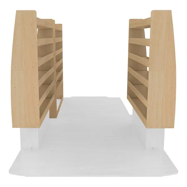 Pack casiers bois équipement pour utilitaire Volkswagen Crafter II 2016 