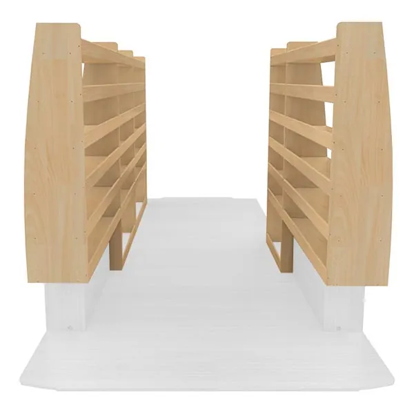 Pack casiers bois équipement pour utilitaire Volkswagen Crafter II 2016 