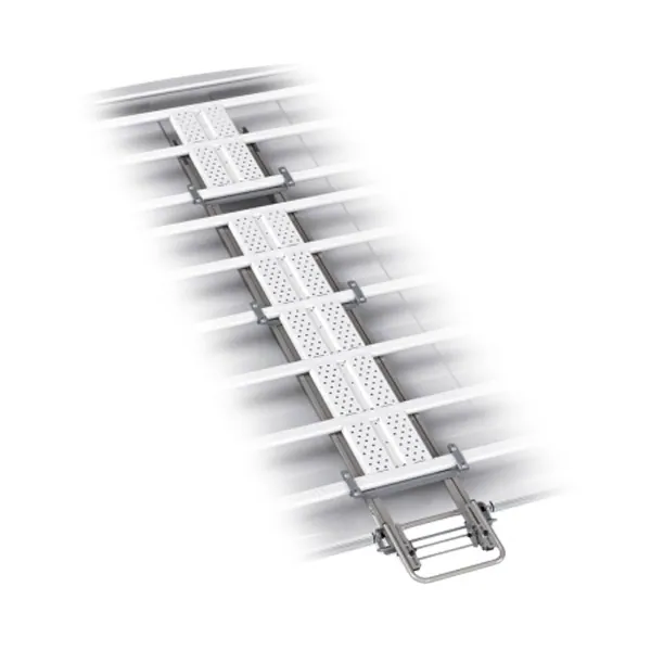 Echelle coulissante sous galerie en acier galvanisé équipement pour utilitaire Volkswagen Crafter II 2016 