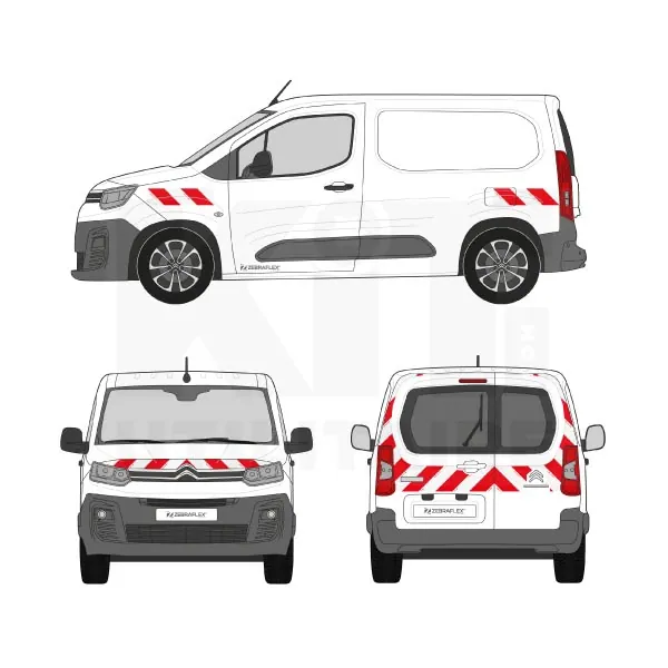 Kit de balisage Classe A - 2018 équipement pour utilitaire Citroen Berlingo III Van 2018 