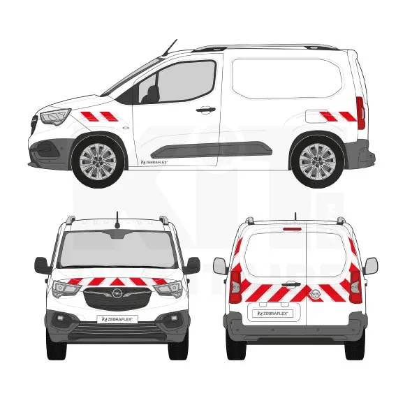 Kit de balisage Classe A - 2018 équipement pour utilitaire Opel Combo D 2018 