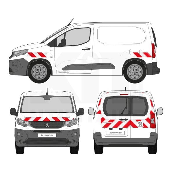 Kit de balisage classe B - 2018 équipement pour utilitaire Peugeot Partner III 2018 