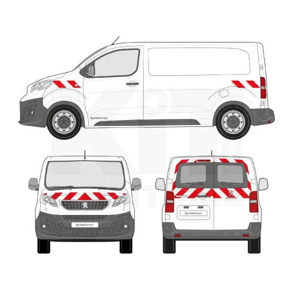 Kit de balisage Classe A - 2016 équipement pour utilitaire Peugeot Expert III 2016 