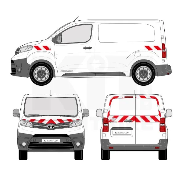 Kit de balisage Classe A - 2016 équipement pour utilitaire Toyota Proace II 2016 