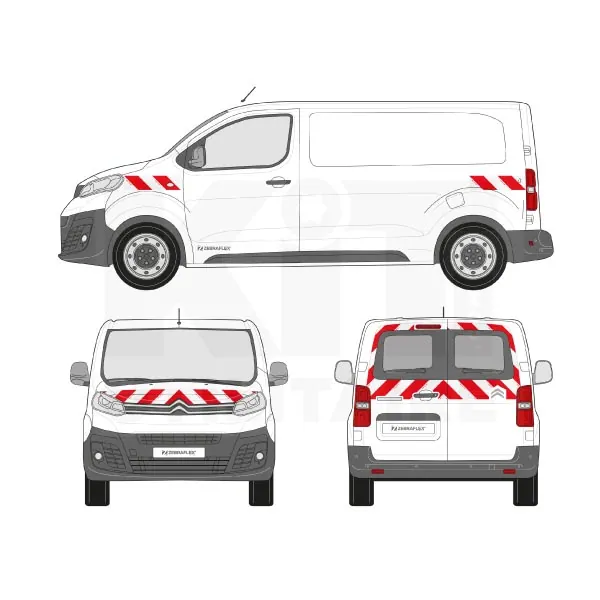 Kit de balisage Classe A - 2019 équipement pour utilitaire Citroen Jumpy III 2016 