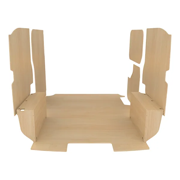 Habillage bois natural K4 CP brut équipement pour utilitaire Citroen E Jumpy III 2020 