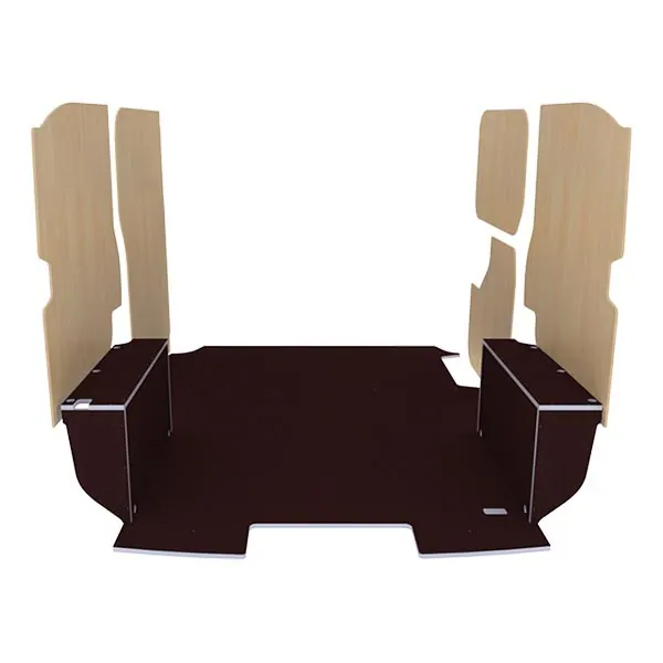 Habillage bois natural K4AD CP antidérapant équipement pour utilitaire Citroen E Jumpy III 2020 