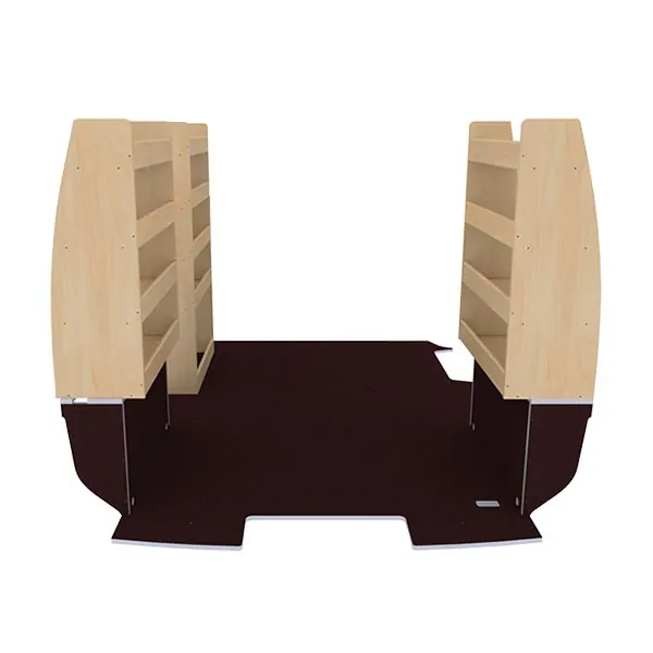 Aménagement bois optimum K4AD CP antidérapant équipement pour utilitaire Citroen E Jumpy III 2020 