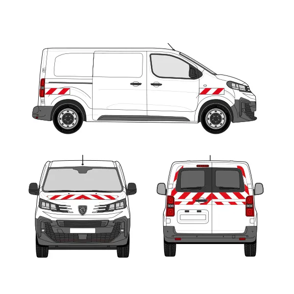 Kit de balisage Classe A - 2024 équipement pour utilitaire Peugeot Expert III 2016 
