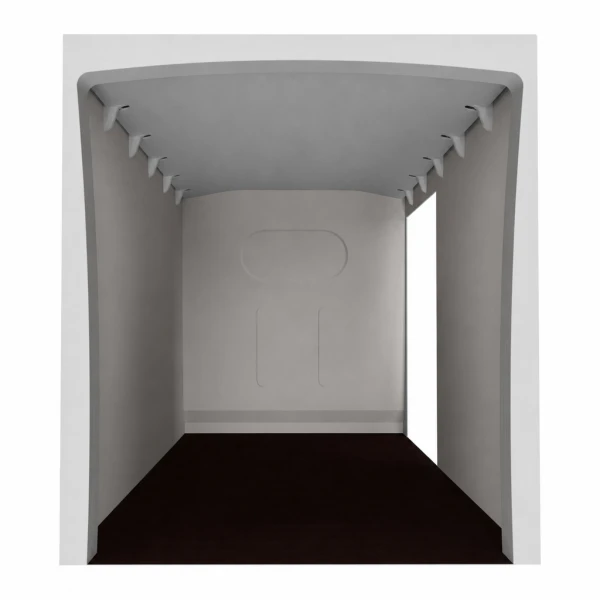 Plafond contreplaqué filmé gris équipement pour utilitaire Citroen Jumpy III 2016 