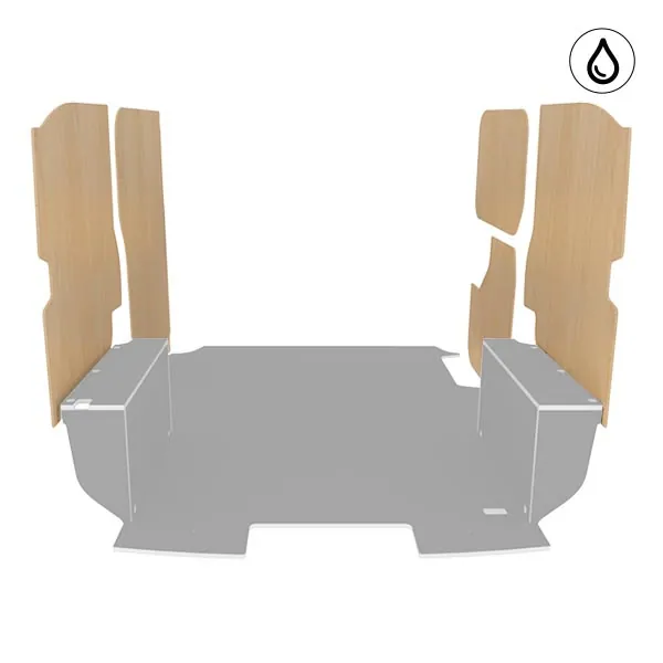 Latéraux contreplaqué vernis équipement pour utilitaire Citroen E Jumpy III 2020 