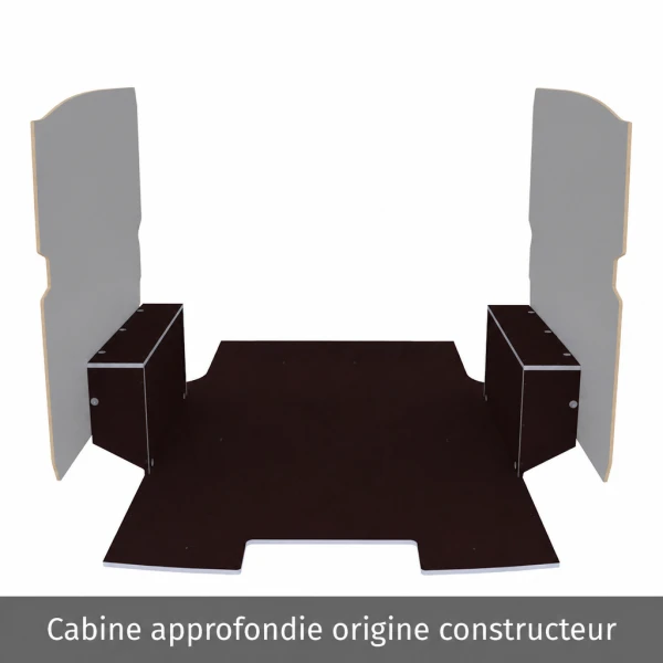 Habillage bois natural K6 CP antidérapant équipement pour utilitaire Citroen Jumpy III 2016 