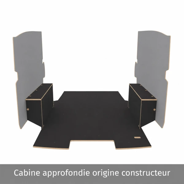 Habillage bois natural K6 CP antidérapant équipement pour utilitaire Citroen Jumpy III 2016 
