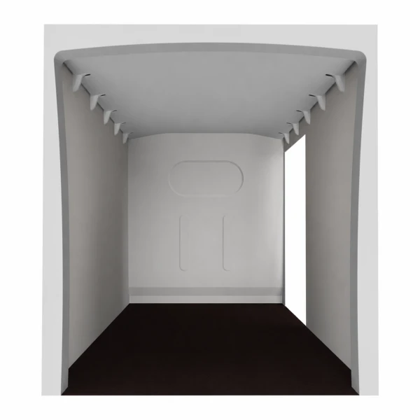 Plafond contreplaqué filmé gris équipement pour utilitaire Citroen Jumpy III 2016 