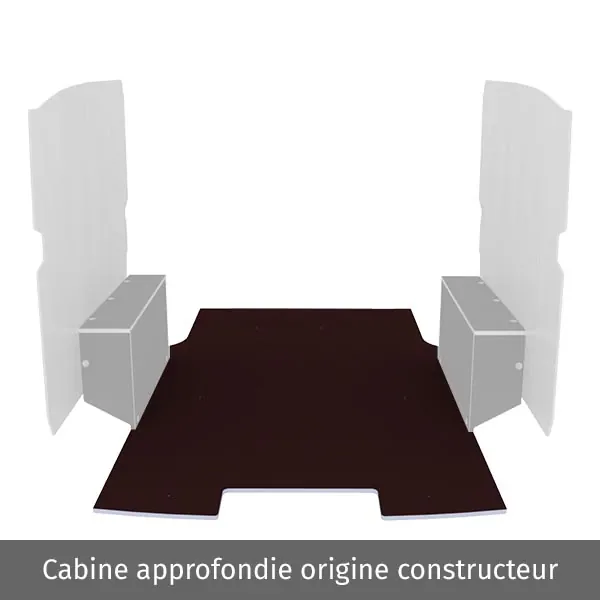 Plancher contreplaqué antidérapant équipement pour utilitaire Citroen E Jumpy III 2020 