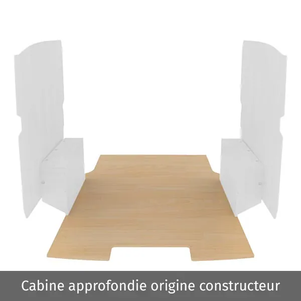 Plancher contreplaqué brut équipement pour utilitaire Citroen E Jumpy III 2020 