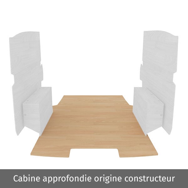 Plancher contreplaqué brut équipement pour utilitaire Citroen E Jumpy III 2020 