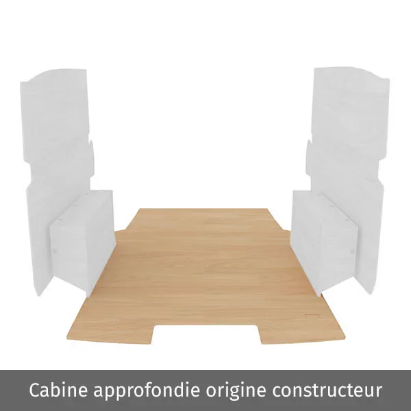 Plancher contreplaqué brut équipement pour utilitaire Citroen E Jumpy III 2020 