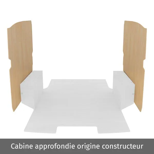 Latéraux contreplaqué brut équipement pour utilitaire Citroen E Jumpy III 2020 