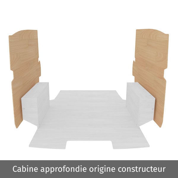 Latéraux contreplaqué brut équipement pour utilitaire Citroen E Jumpy III 2020 