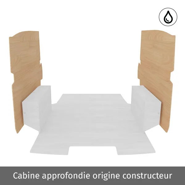 Latéraux contreplaqué vernis équipement pour utilitaire Citroen E Jumpy III 2020 