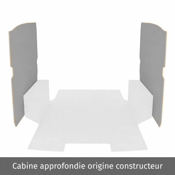 Latéraux contreplaqué filmé gris équipement pour utilitaire Citroen Jumpy III 2016 