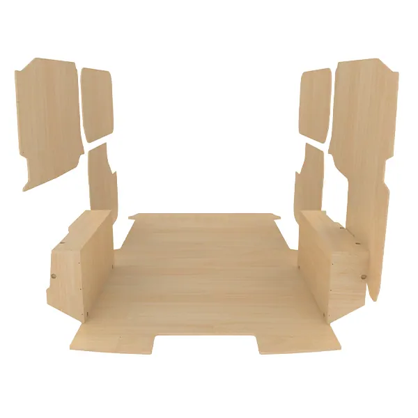 Habillage bois natural K4 CP brut équipement pour utilitaire Citroen E Jumpy III 2020 