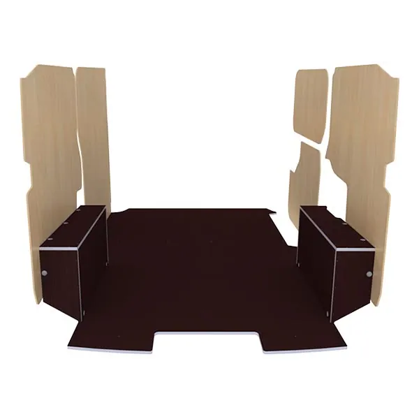 Habillage bois natural K4AD CP antidérapant équipement pour utilitaire Citroen E Jumpy III 2020 