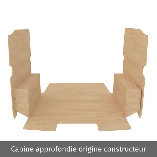 Habillage bois natural K4 CP brut équipement pour utilitaire Citroen E Jumpy III 2020 