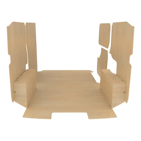 Habillage bois natural K4 CP brut équipement pour utilitaire Citroen E Jumpy III 2020 