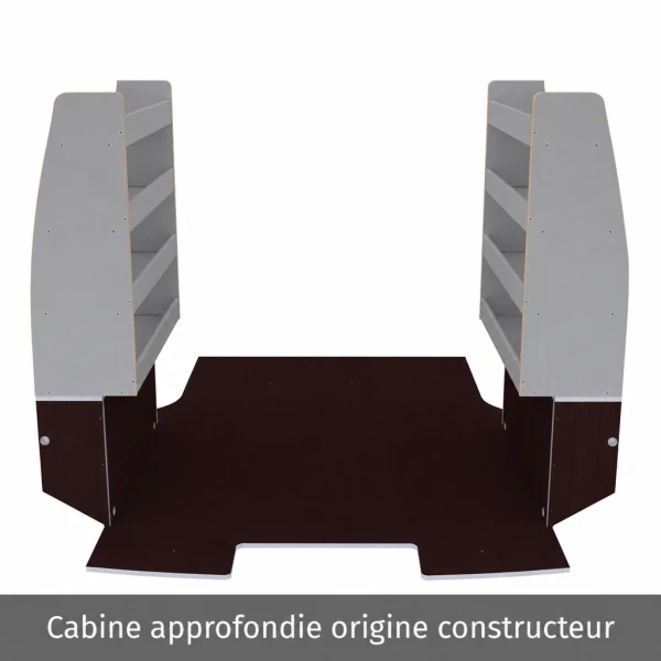 Aménagement bois optimum K6 équipement pour utilitaire Citroen Jumpy III 2016 