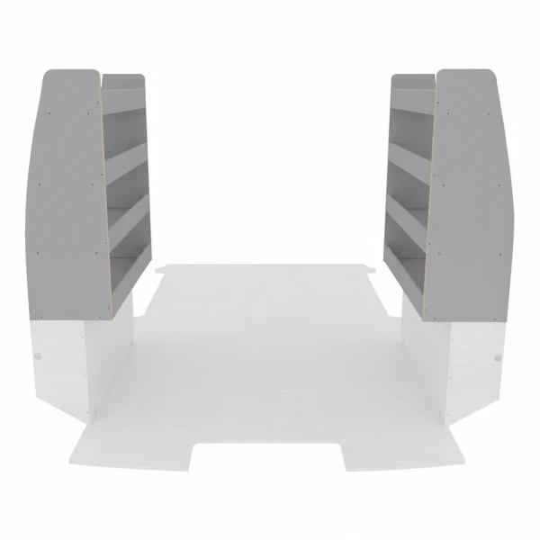 Pack casiers bois K6 équipement pour utilitaire Citroen Jumpy III 2016 