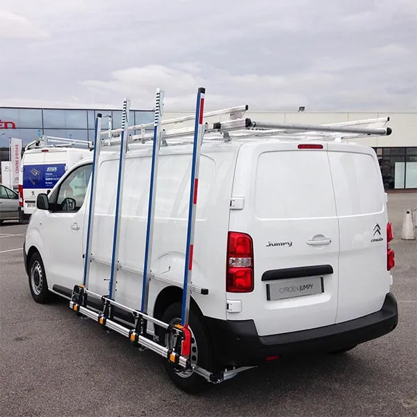 Porte-charge latéral en aluminium équipement pour utilitaire Citroen E Jumpy III 2020 