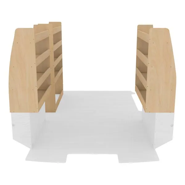 Pack casiers bois équipement pour utilitaire Citroen E Jumpy III 2020 