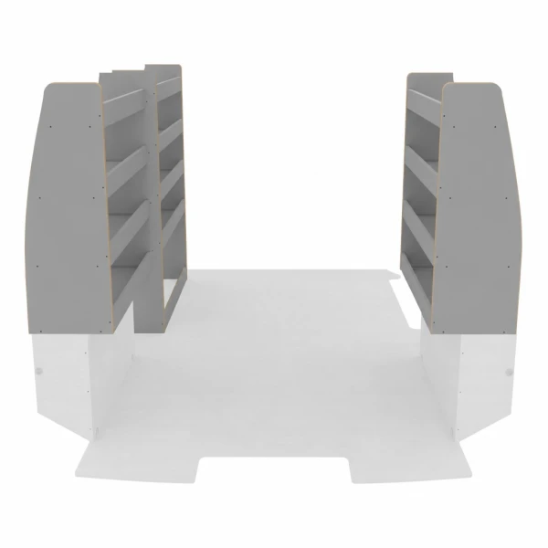 Pack casiers bois K6 équipement pour utilitaire Citroen Jumpy III 2016 