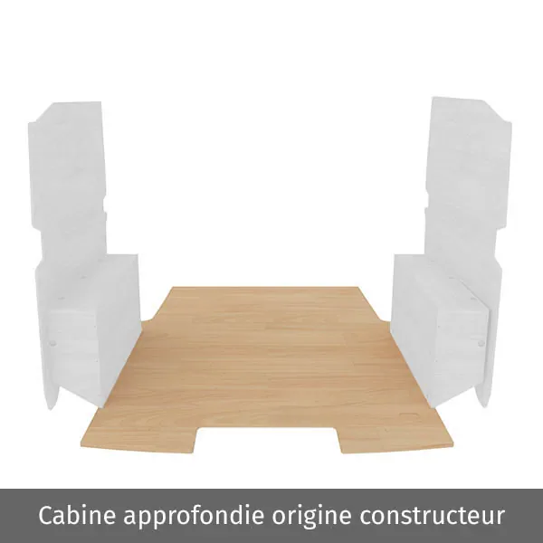 Plancher contreplaqué brut équipement pour utilitaire Citroen E Jumpy III 2020 