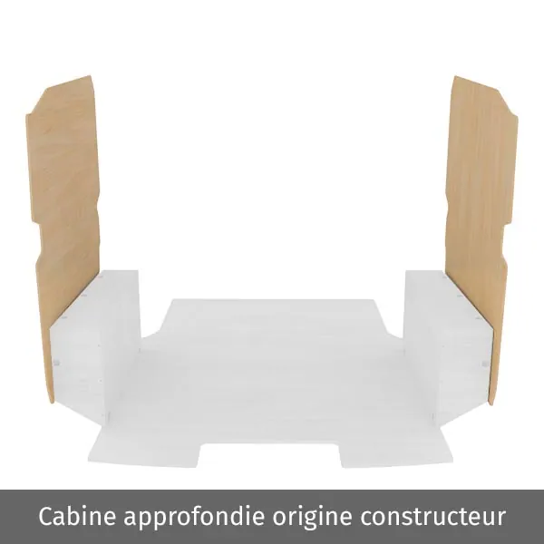 Latéraux contreplaqué brut équipement pour utilitaire Citroen E Jumpy III 2020 