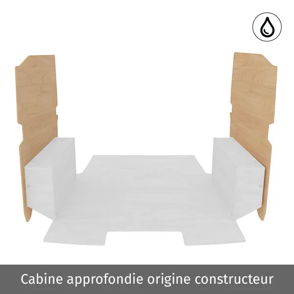 Latéraux contreplaqué vernis équipement pour utilitaire Citroen E Jumpy III 2020 