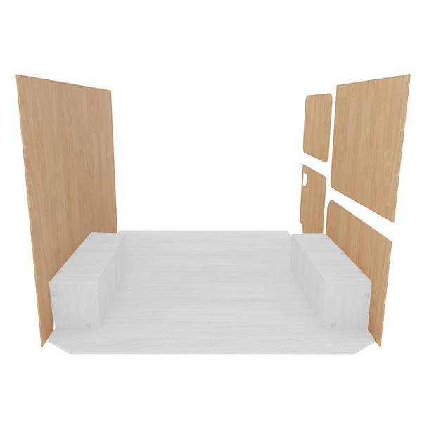 Latéraux contreplaqué brut équipement pour utilitaire Maxus EdelIVer3 2024 